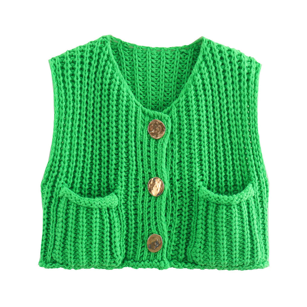 Madelin - Gilet En Grosse Maille Texturée