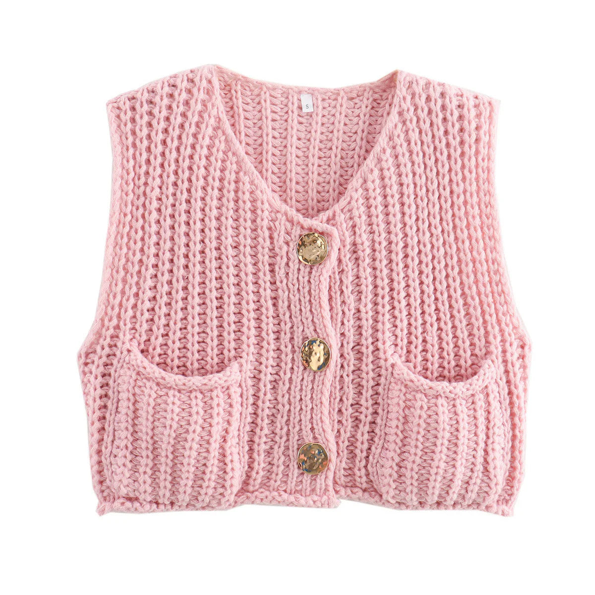 Madelin - Gilet En Grosse Maille Texturée